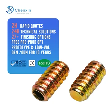 Thread Blind Hole Screws and Nuts Fasteners Custom CNC Machining Stainless Steel Custom Products Metal Stamping Parts Dongguan