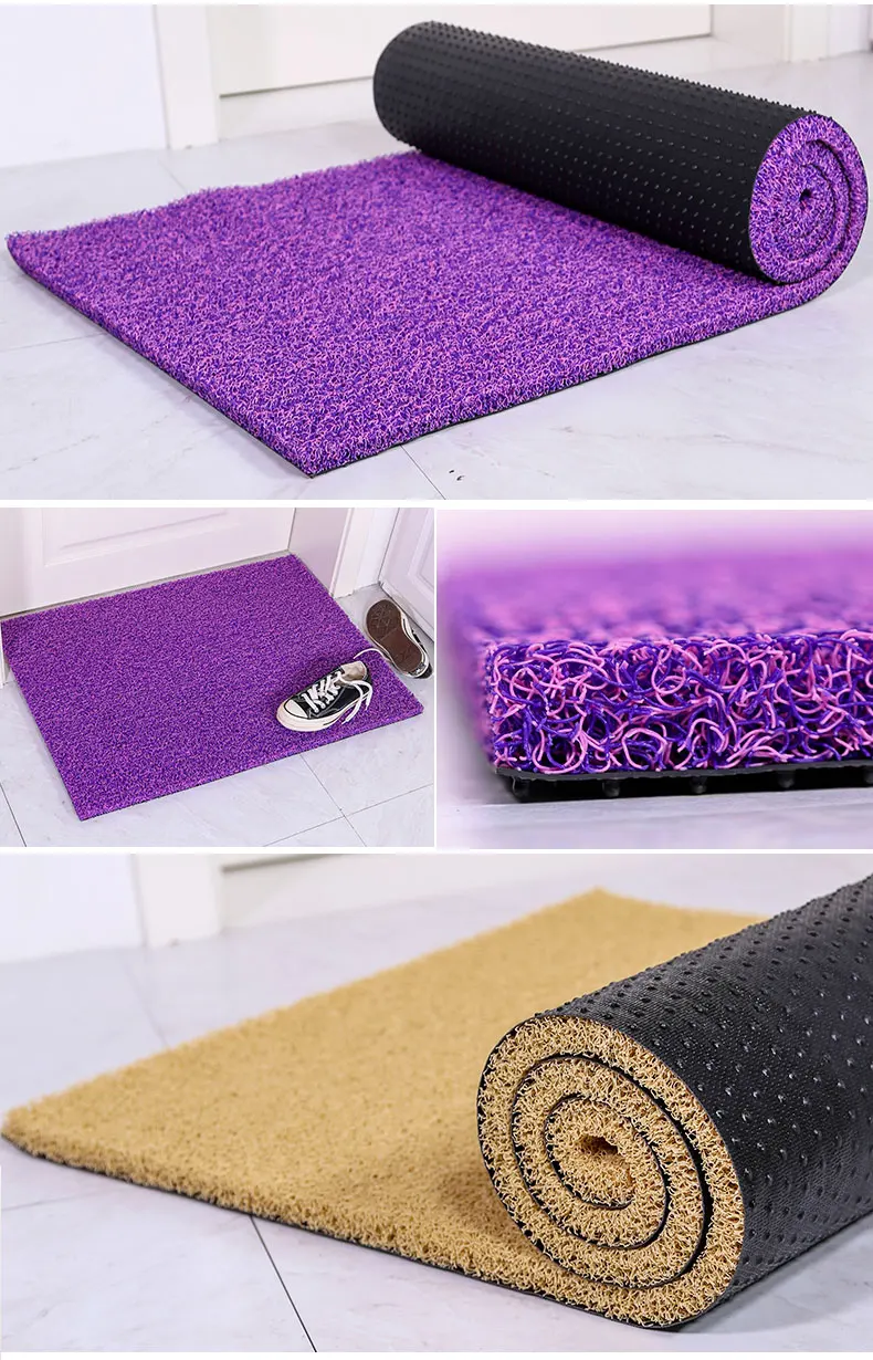 Pvc Coil Foot Floor Car Mat Pvc Loop Noodle Door Cushion Carpet Roll Car Floor Mat Buy Car Mat