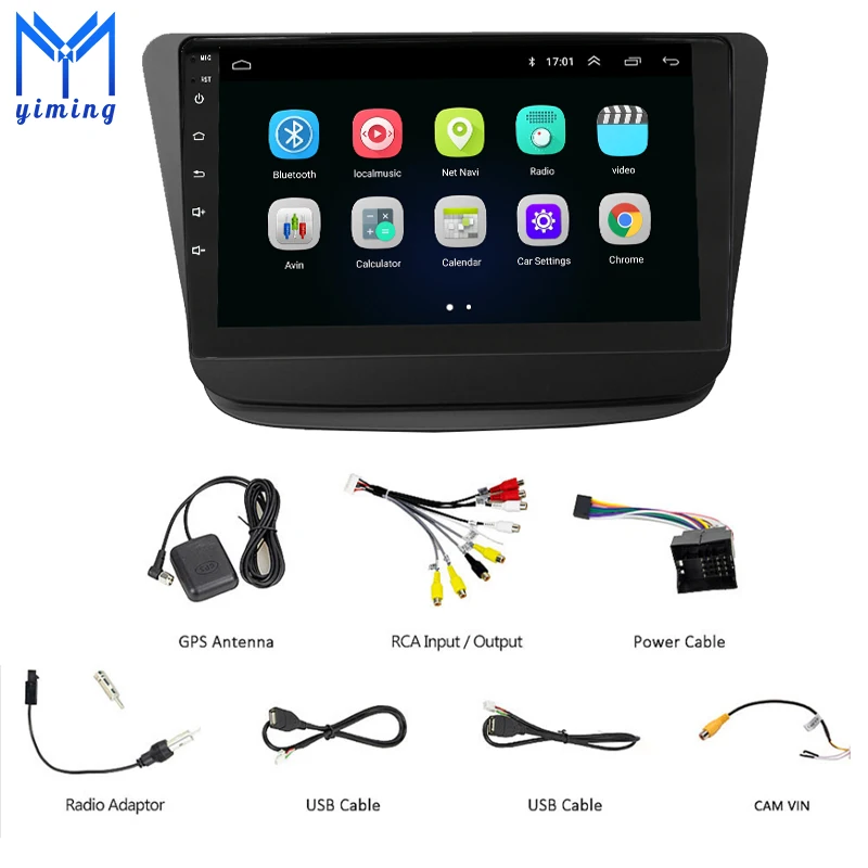 Touch Screen Car Entertainment Multimedia System Radio Video Audio GPS  Navigation Stereo Player for Suzuki Wagon R 2019