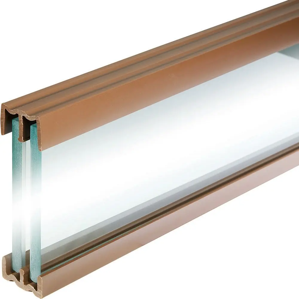 Customized Size Direct Factory PVC ABS PP PE Plastic Sliding Track and Guides for Glass Door