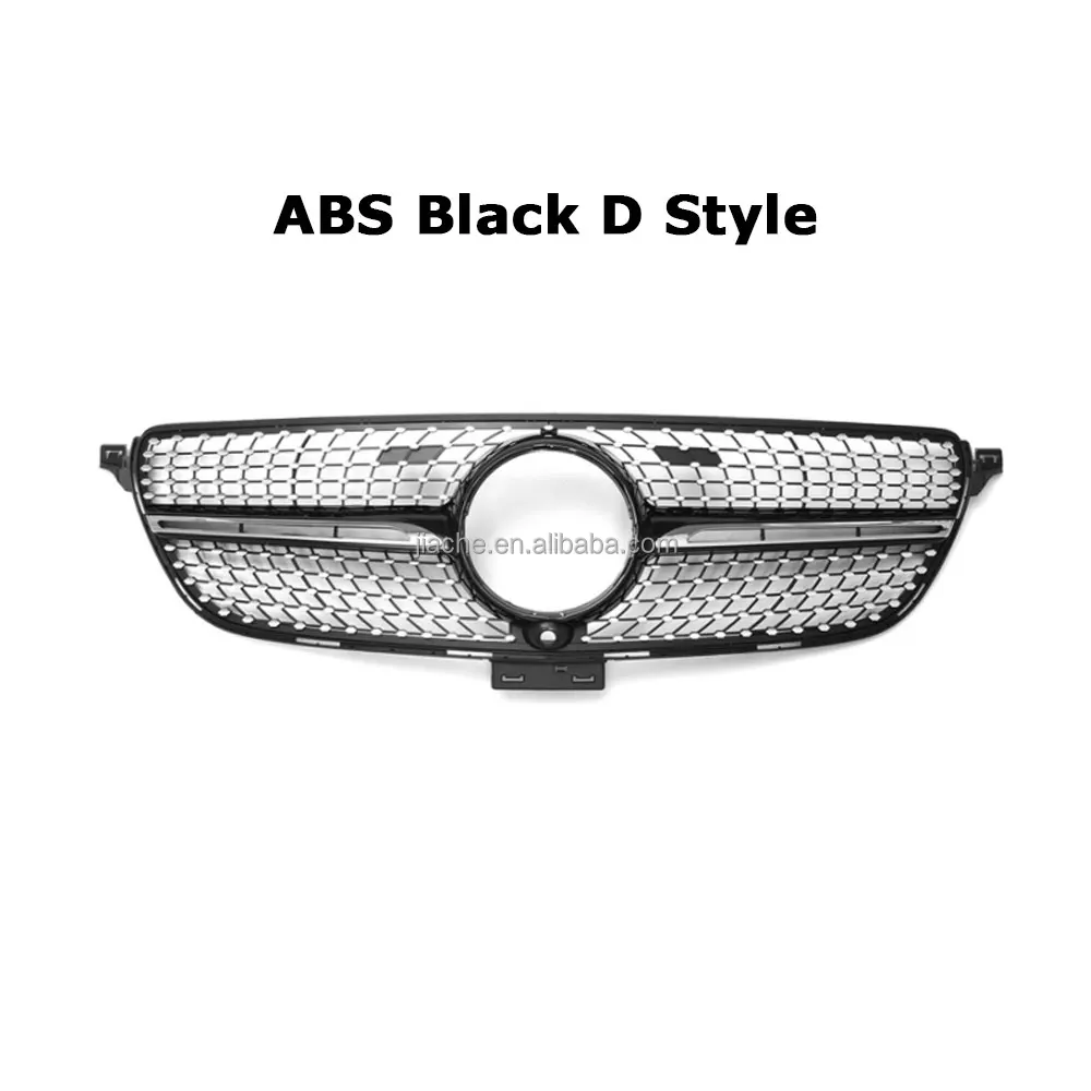 Wholesale GT Style W166 ABS Front Bumper Racing Grill for Mercedes