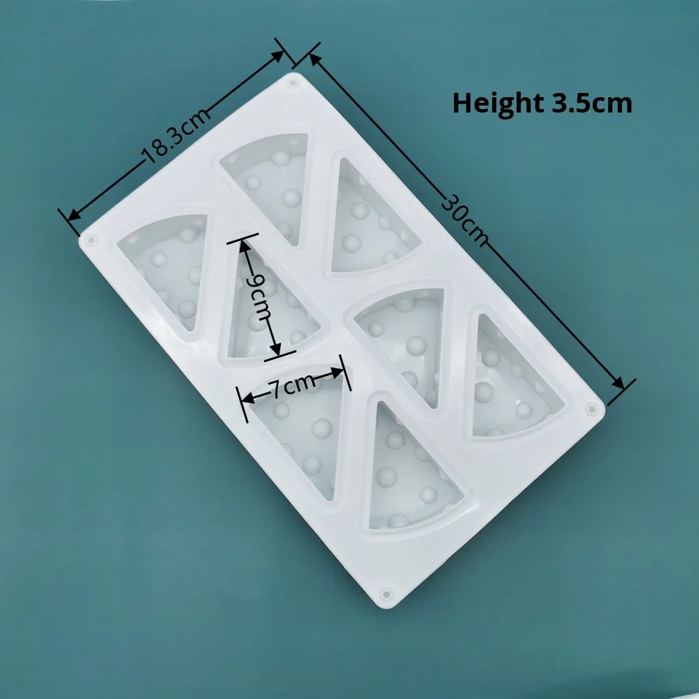 Silicone Cheese Chocolate Ice Cream Mousse Cake Mold Aromatherapy Baking Plaster Tools supplier