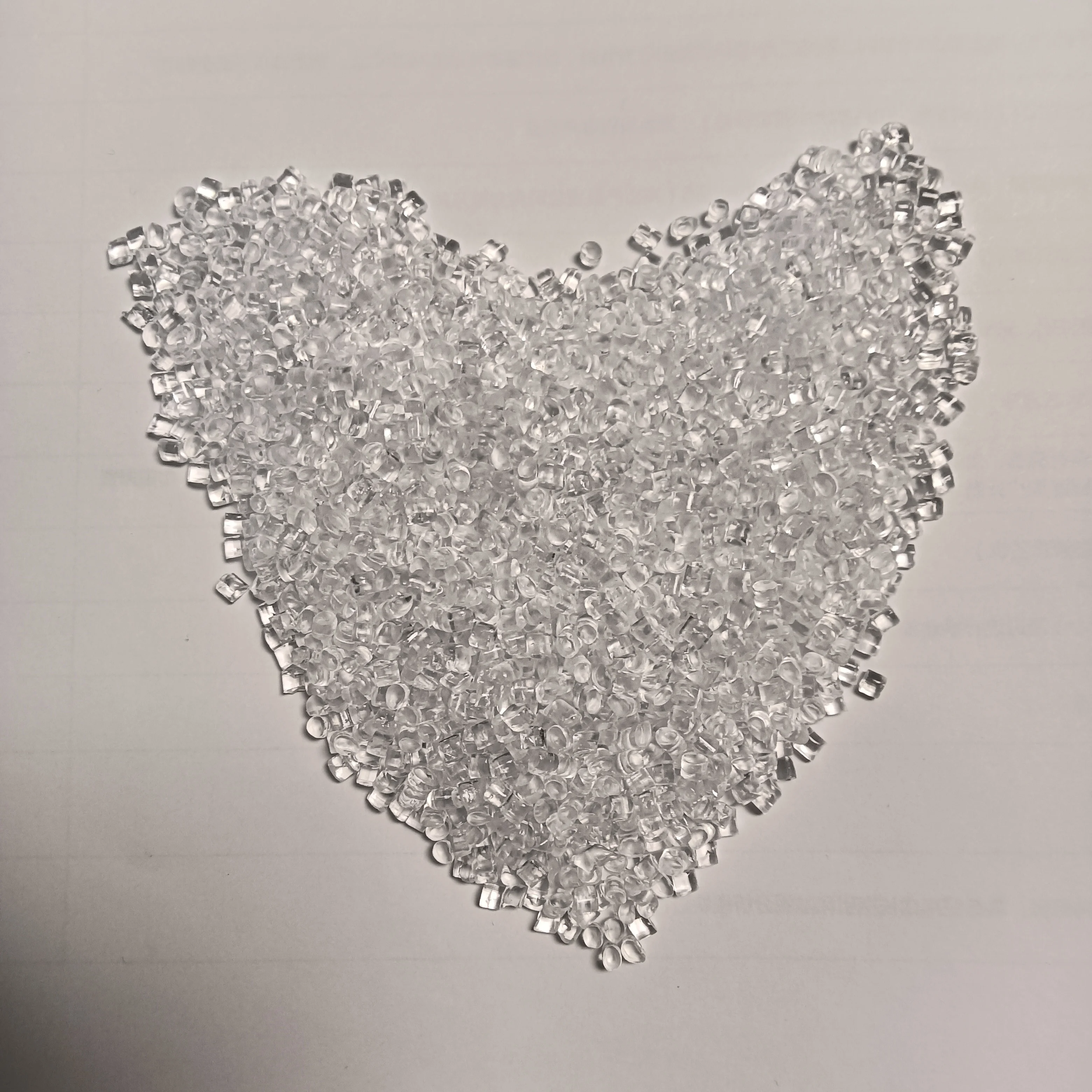 Оптовая продажа с завода натуральные и белые гранулы из антистатических частиц пластиковое сырье для промышленного