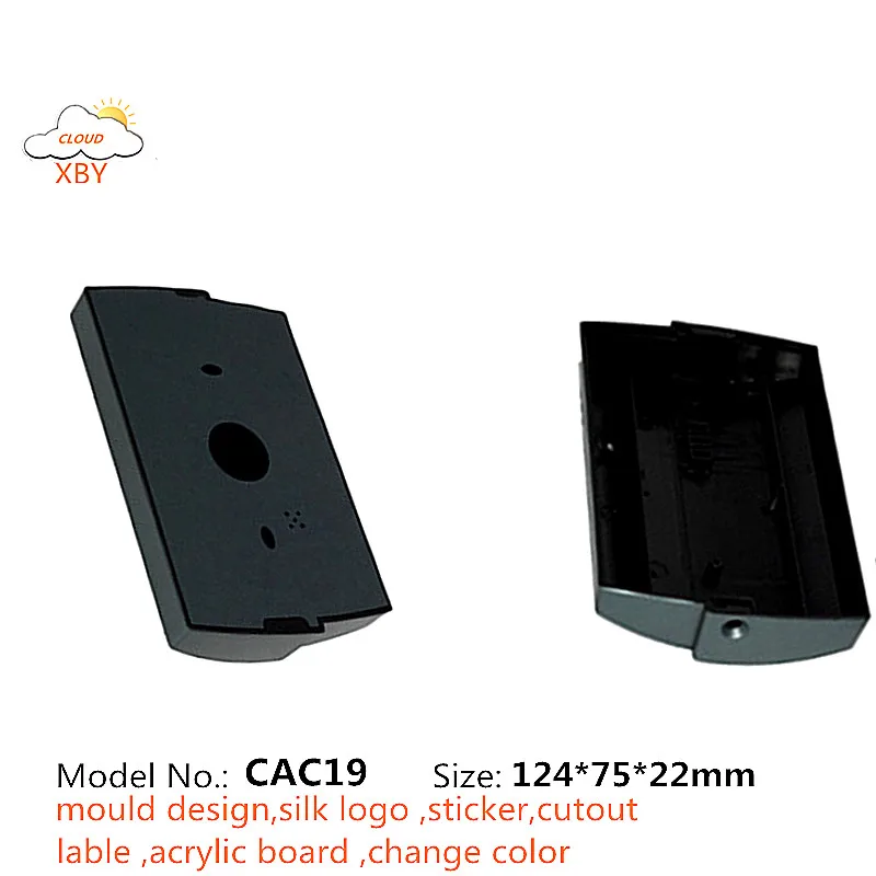 2025 Plastic Box Split Water Control Housing Enclosure Electronic for Door Access Box 124*75*22mm CAC19 Smart Card Reader Box