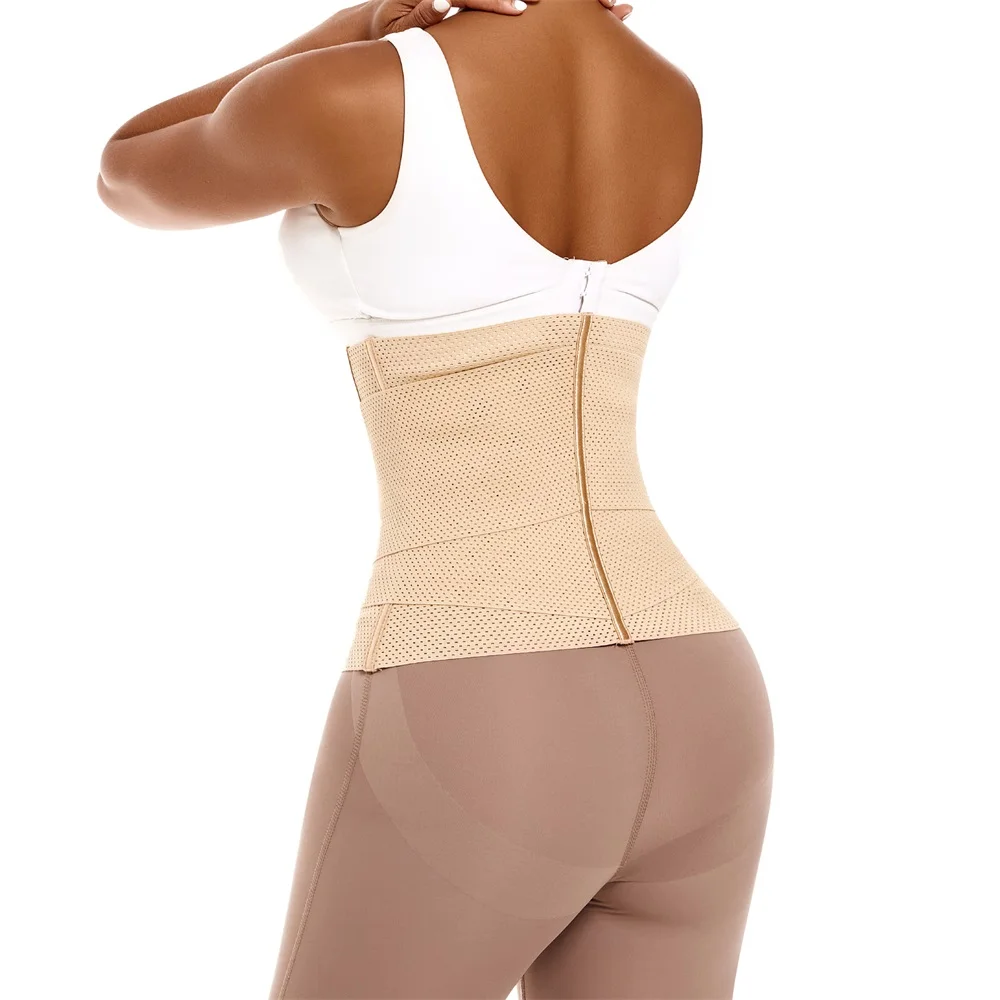 Hot Sale Women Lady Slim Body Waist Cinchers Shapewear Belt Tummy Control Wrap Corset Waist Trainer Shaper for Women manufacture