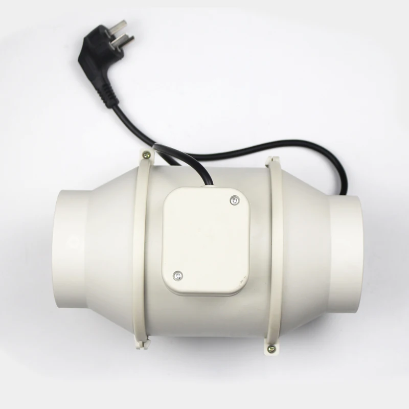 High Efficiency 12 Volt Motor Inline Blower Boat Fan White 28v Dc Motor Fan Blower Chimney Blower Fan