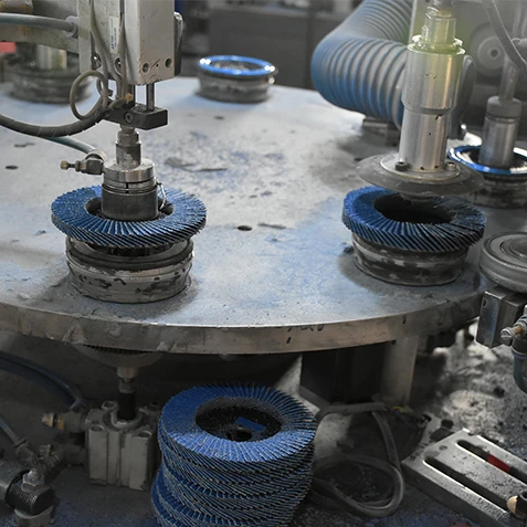 Fully Automatic Flap Disc Making Machine/grind Wheel Making Machine/abrasive Disc Making Machinery Equipment with Fiberglass Pad