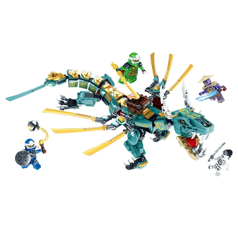 2022 Lloyd Jungle Dragons Ninja Action Figure Anime Building Blocks ...