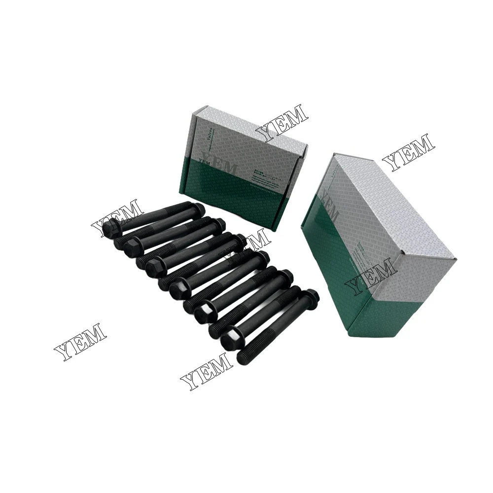 Genuine Parts Cylinder Head Bolt E13C Excavator Engine Part for Hino