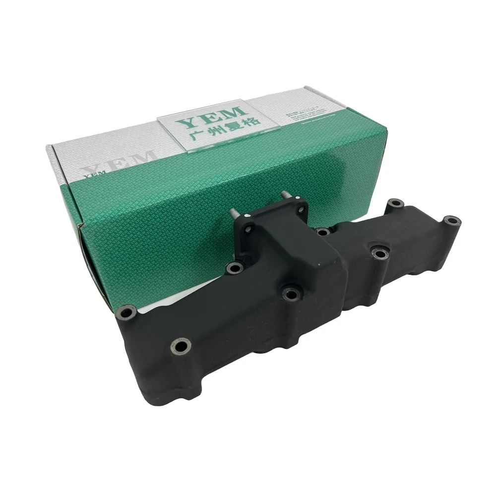 Parts Compatible for Yanmar 3T75UT Exhaust Manifold 3T75U Standard Size Engine Parts