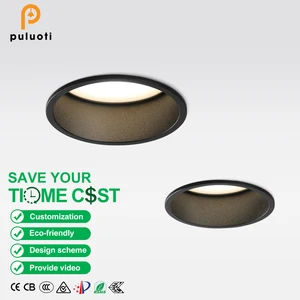 Modern LED Recessed Downlight, 110° Beam Angle, Available in 7W/12W/18W Options, Featuring Full-spectrum Eye-friendly Lighting