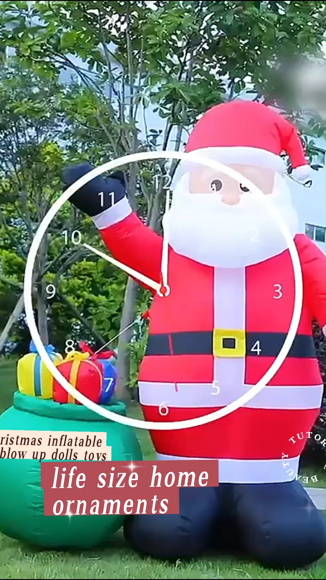 Hot Sale Life Size Christmas Decoration Santa Sleigh Ornaments ...