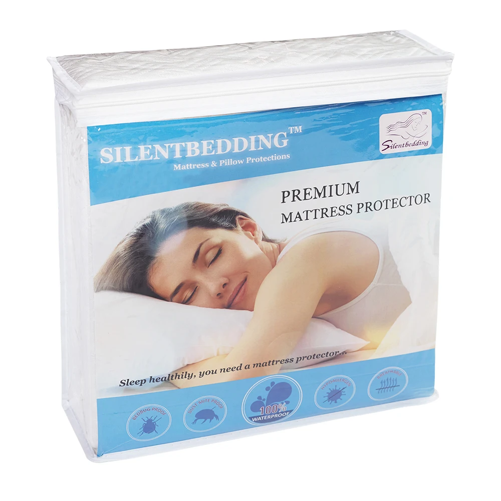 Hot Sales Hypoallergenic Queen King Wholesale Bed Bug Polyester Quilted