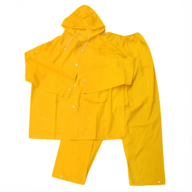 two piece raincoat