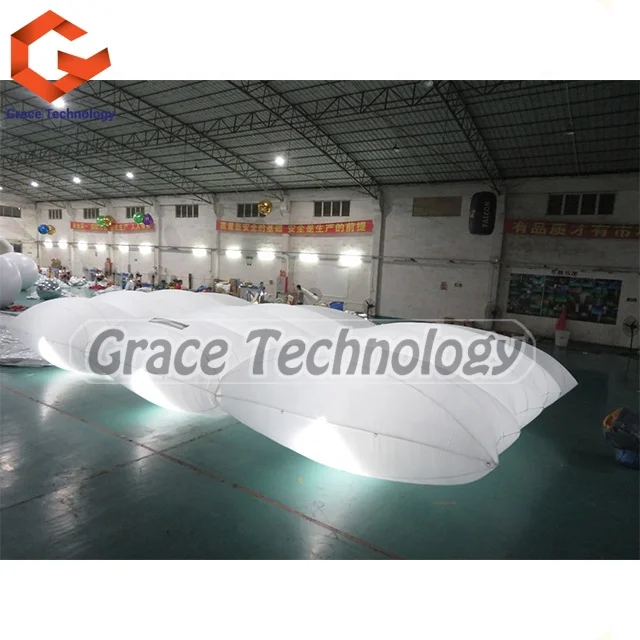 Custom Diffusion Sunlight Grip Inflatable Cloud Balloon Lighting Inflatable Cloud Model for Decoration
