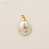 Fulmine - Perla d'acqua dolce - 1 pezzo Oro