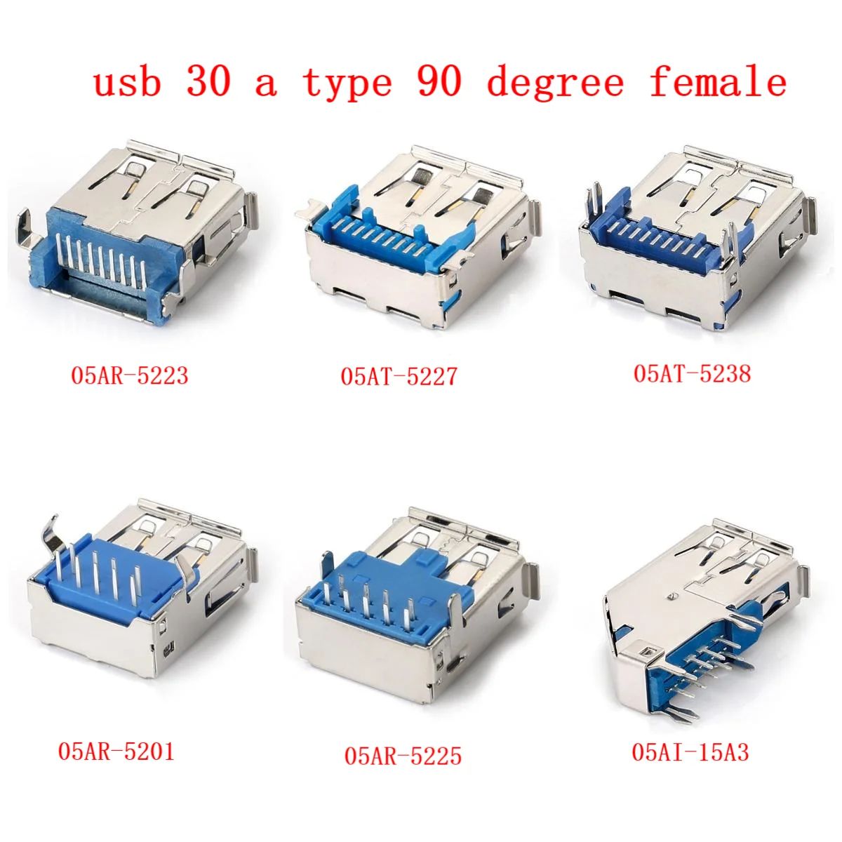 Factory Sale Bf 180 Degree Dip Type B Usb Printer Port Jack Usb 30