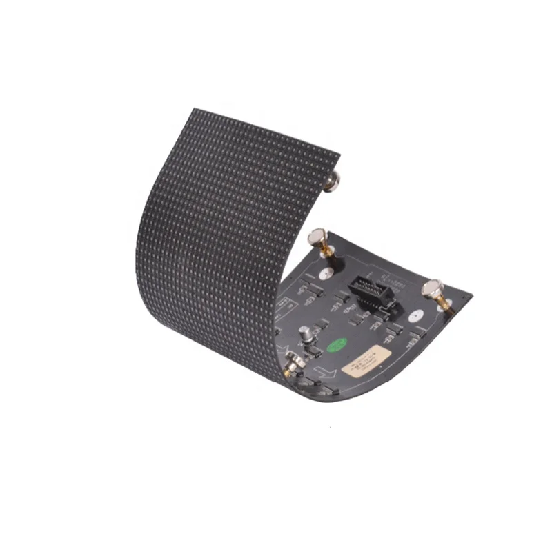 Круглый изогнутый гибкий и креативный экран для помещений p2 светодиодный модуль быстрая установка Ультратонкий Мягкий