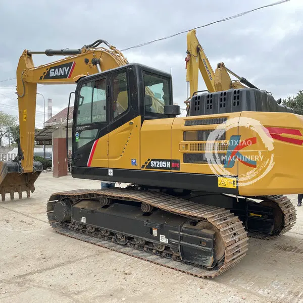 20ton China Sany Used Popular Sany Sy205 Excavator 20ton Digging ...