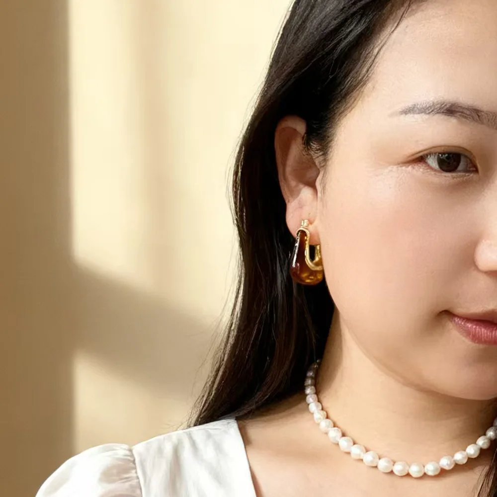 Trendsetting 2026 Jewelry Designs   Gold Plated Geometric Hoop Earrings Women's Anniversary Studs Exaggerated