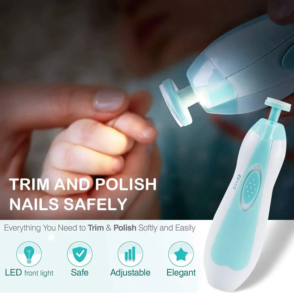 Newborn toddler kids or women toes and fingernails care  polish and trim multi-function professional baby nail clipper set