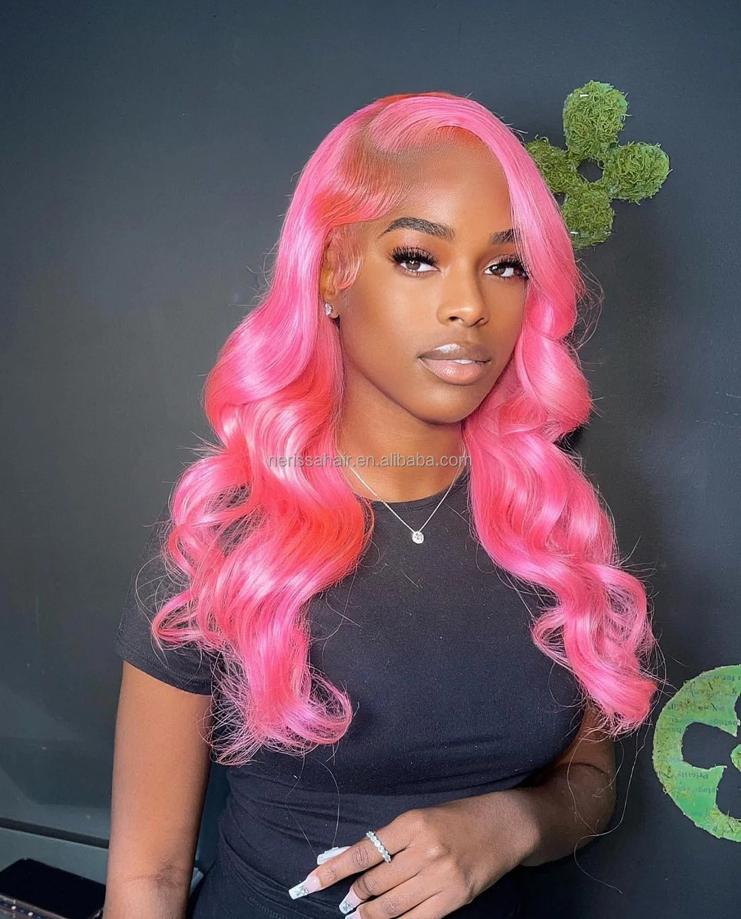 Lace Front Wigs Glueless Ombre Pink Body Wave Human Hair Wigs Pre Plucked  Transparent Closure Wigs For Black Women - Buy Lace Front Wigs,Human Hair  Wigs,Wigs For Black Women Product on Alibaba.com