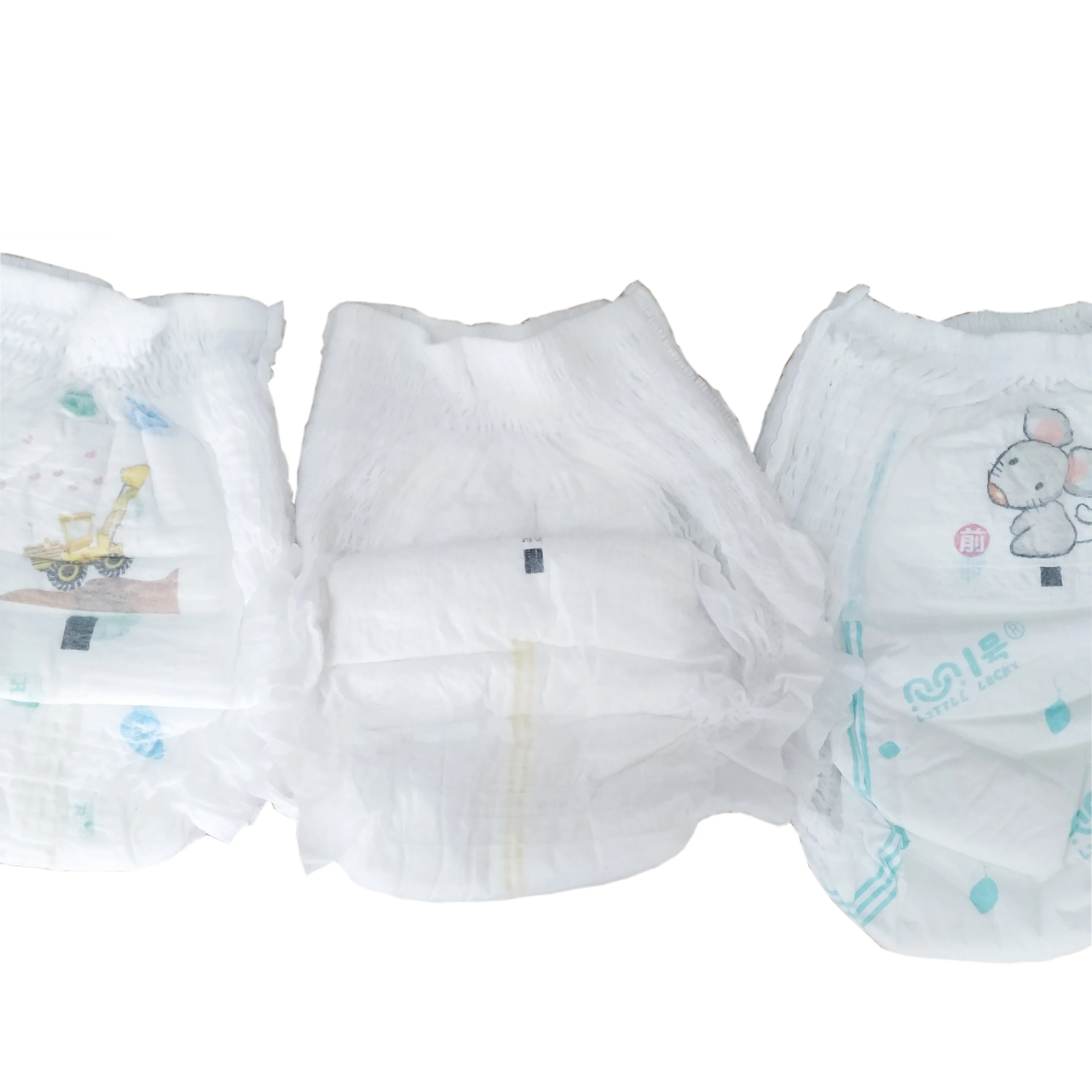 Grade B Baby Diapers Pants In Bales Stocklot Diaper B Grade Factory ...