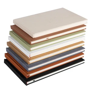 Win-Win A5 Customized Planner Hardcover Organizer Personalized Guest Book Dairy Journal Vow Book Leather Wedding Notebooks Box