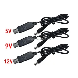 1m Power Set Up Charger usb 5v to dc 12V Cable For Wifi Router Modem