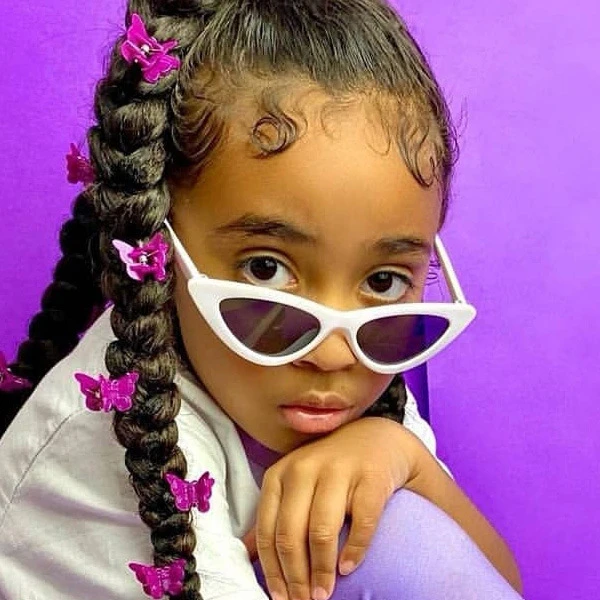 Lucky BL9014 New Children Cat Eye Frames Design UV400 Lenses Sunglasses  Wholesale Fashion Girls Shades Kids Glasses