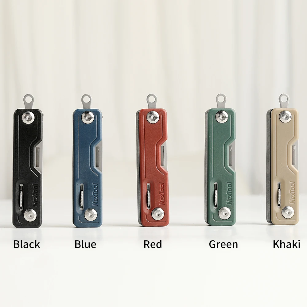 NexTool New Product Full Locking System High Quality Portable Mini Multi Functional Keychain Knife with Phone Holder