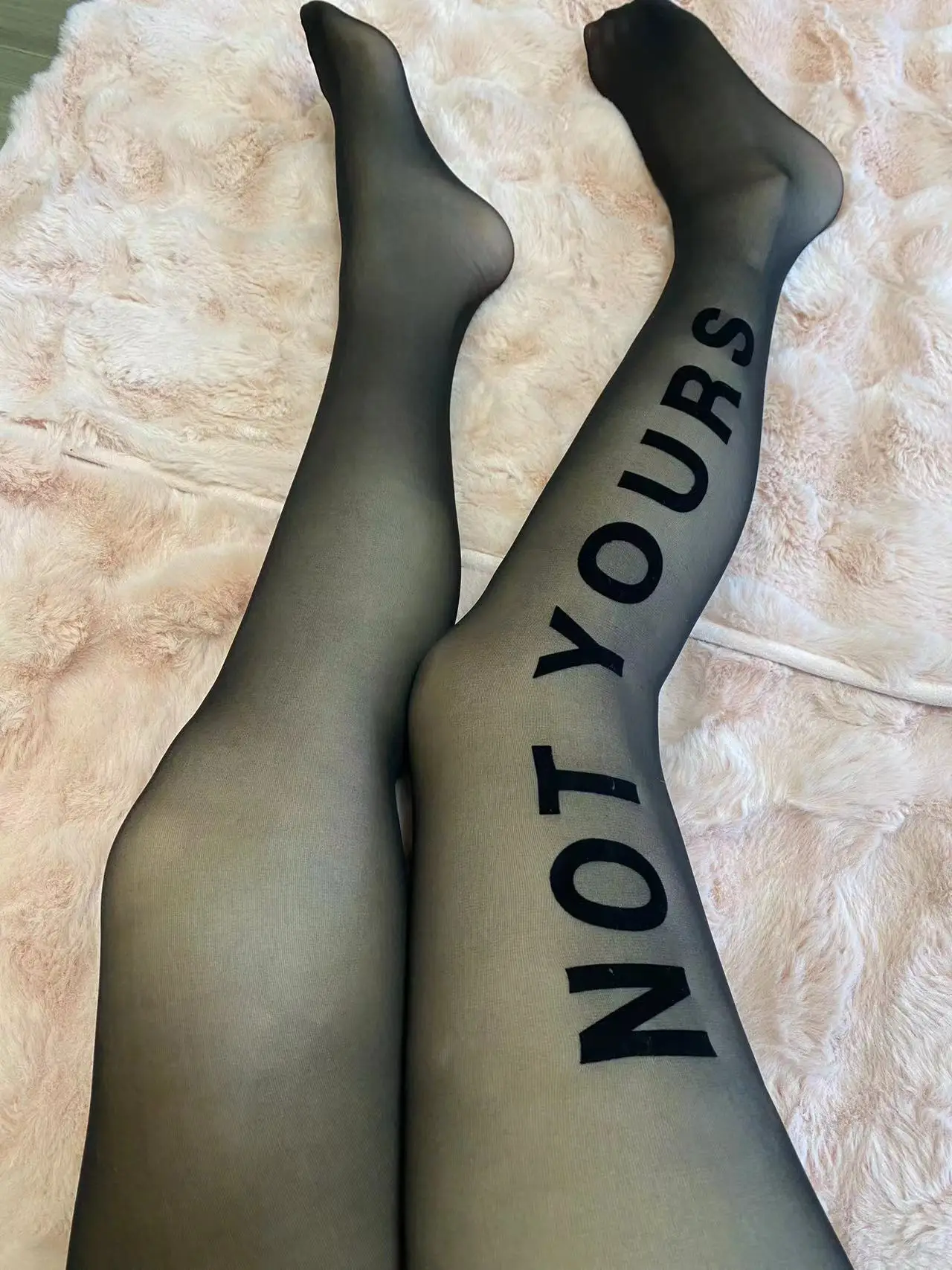 Колготки из флока gg, черные колготки с логотипом и логотипом