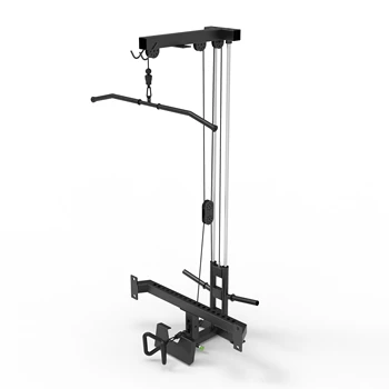 20024 Gym Equipment Fitness Power Rack Lat Strength Training Power Rack with Lat Attachment Low Row Power Rack for Gym Exercise