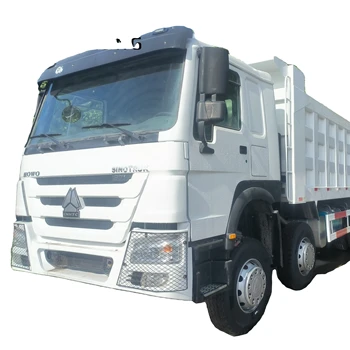 Sinotruk Howo 8x4 12-Wheel Heavy Duty Diesel Truck 40t Load Capacity Manual Transmission Used Weichai 12-Wheel Heavy Duty Truck