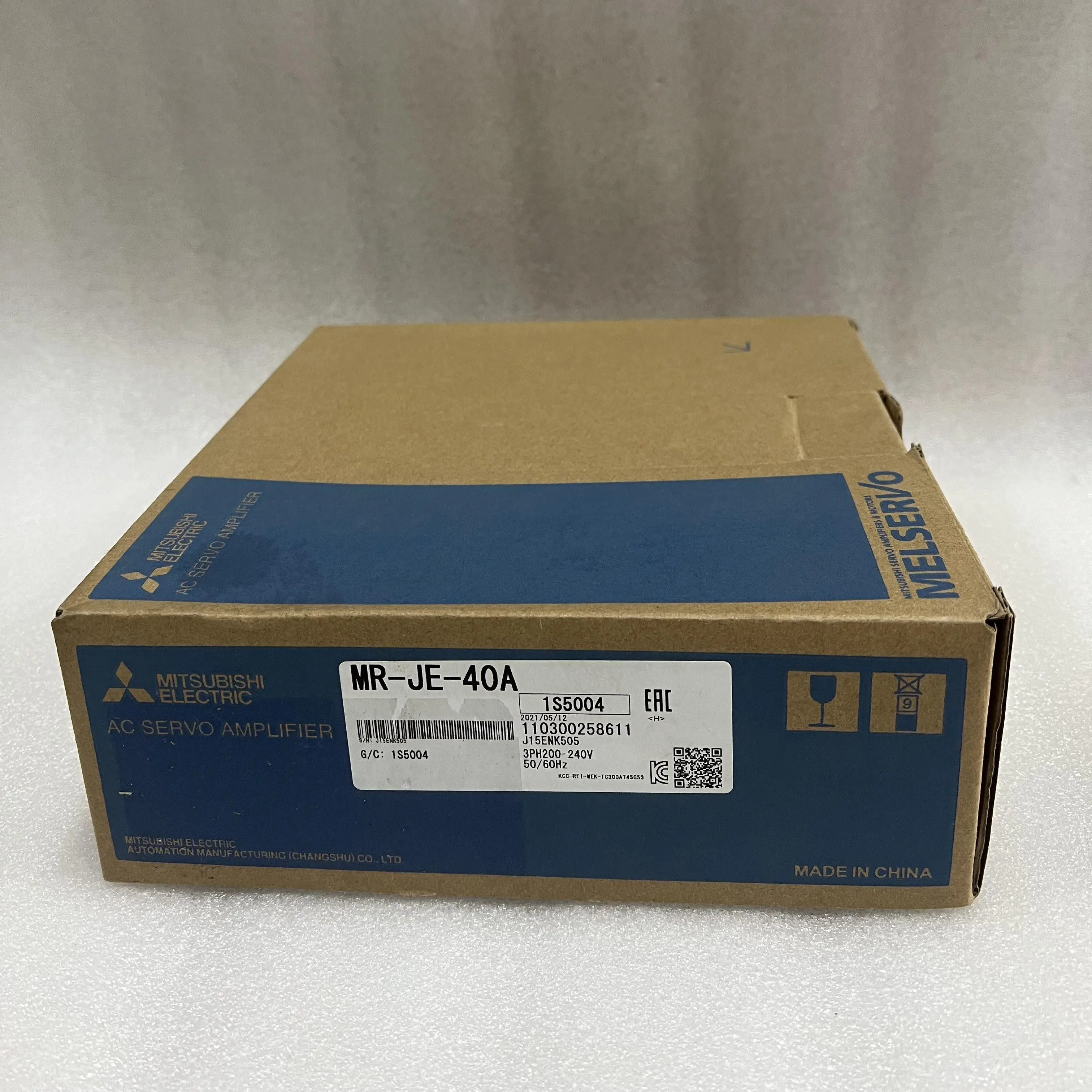 Mitsubishi AC Servo Amplifier MR-JE-40A