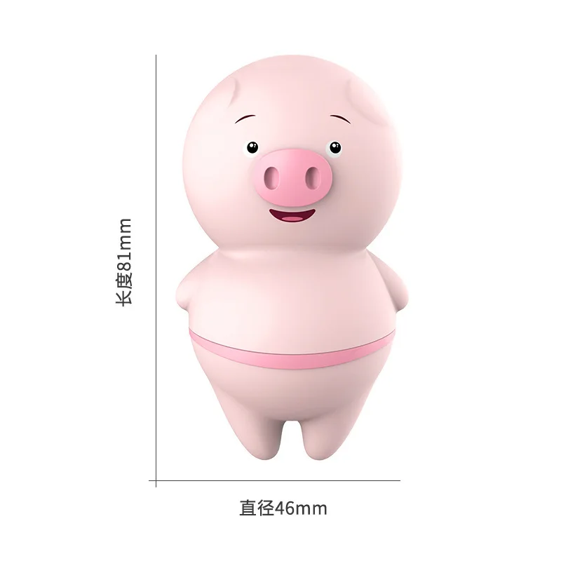 Vibrateur sexy et mignon en forme de cochon, stimulant la langue du clitoris et masseur de mamelons, orgasme rapide, sextoy érotique pour femmes et adultes._voghion.com