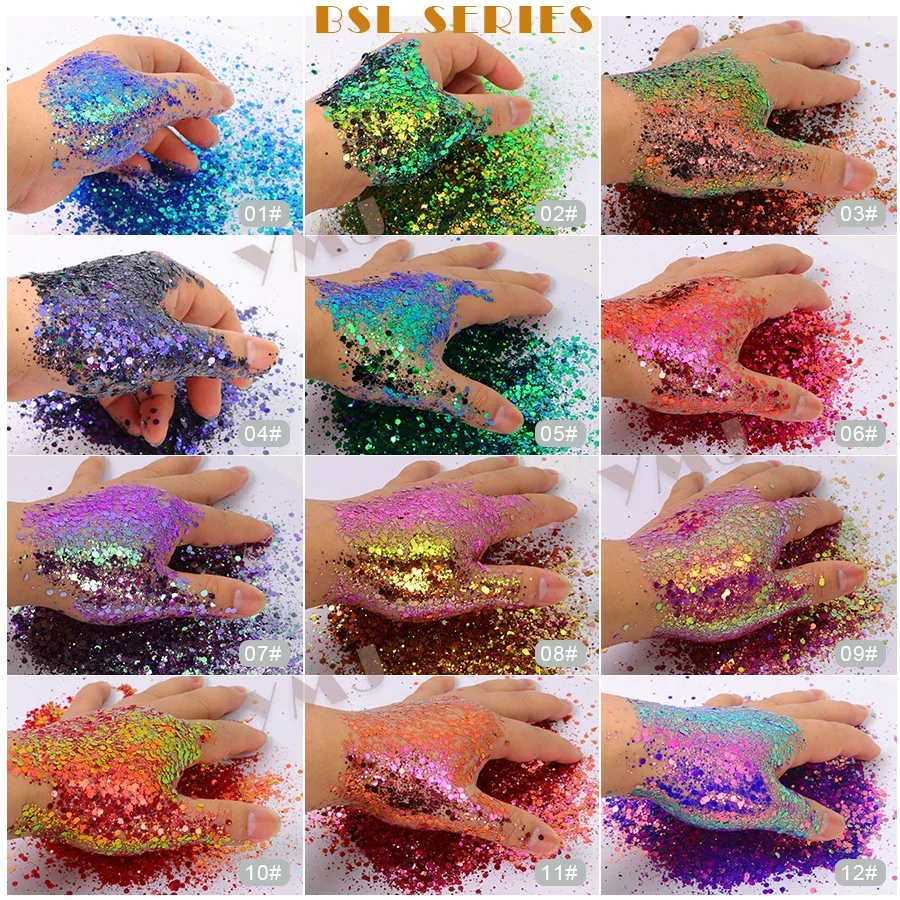 Biodegradable Glitter Made From Plant Cellulose Wholesale Glitter ...