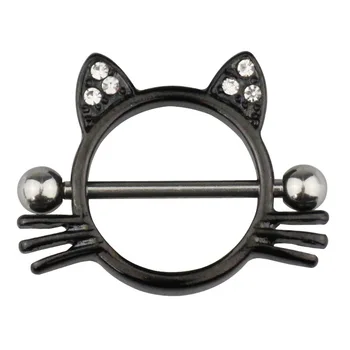 KITTY NIPPLE RINGS