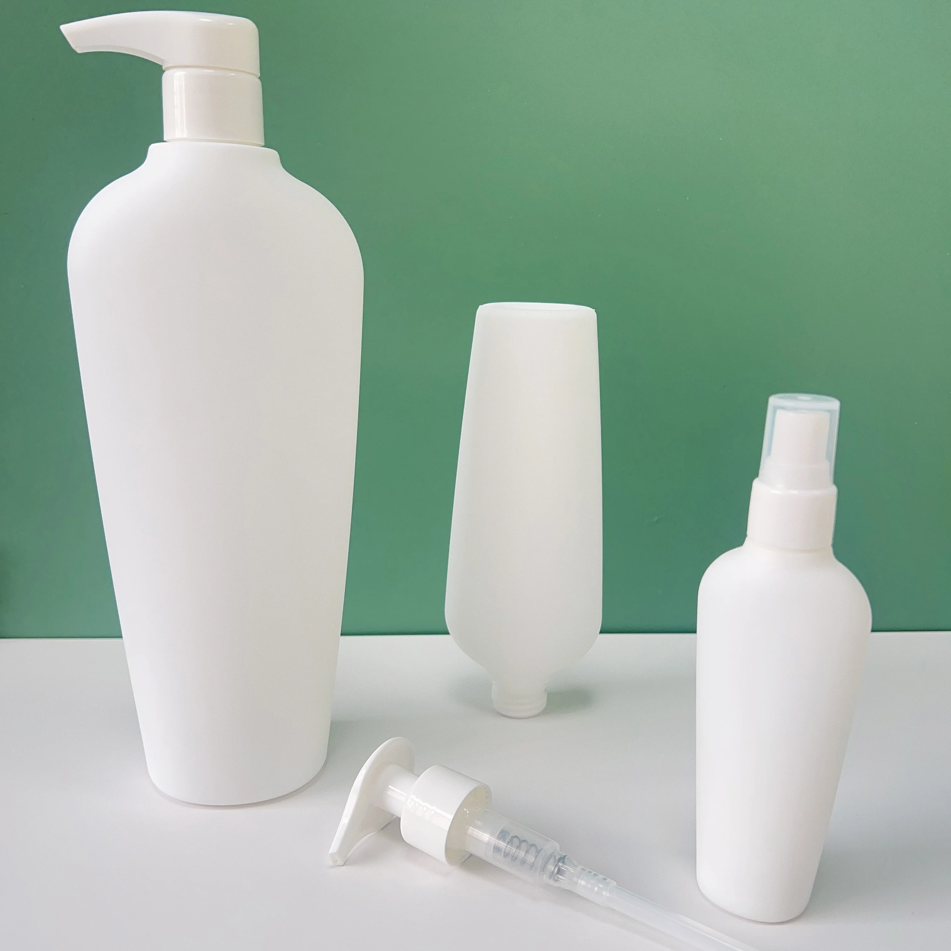 Factory Direct HDPE 90ML 240ML 700ML Soft Touch Shampoo Body Wash Plastic Bottle