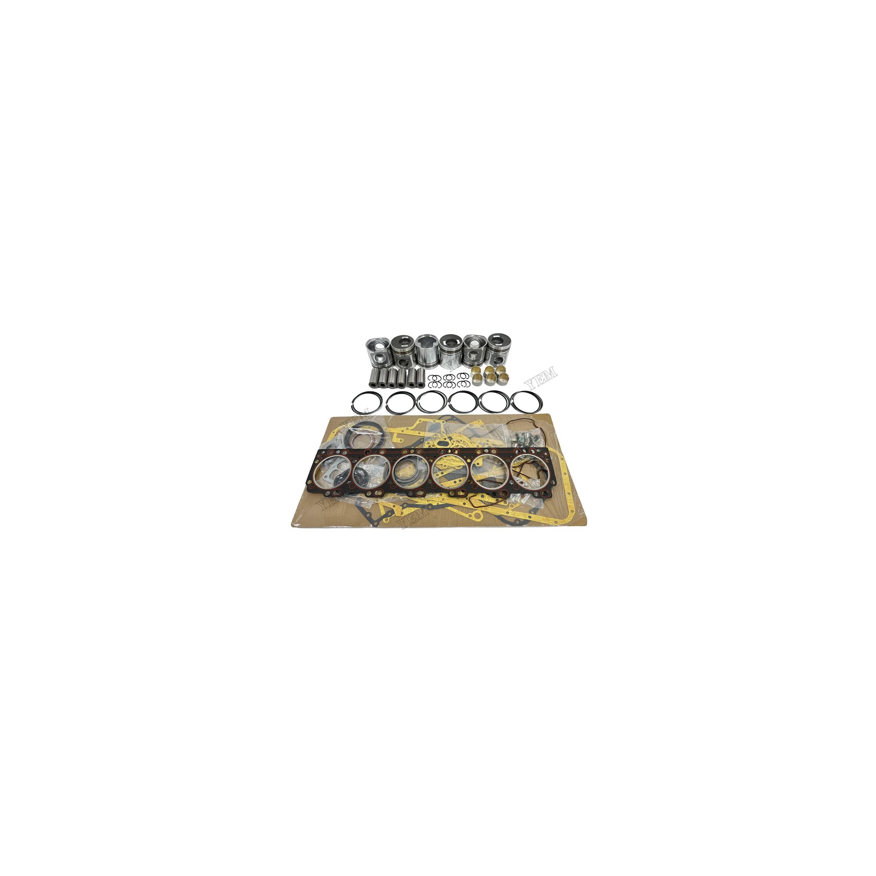 For 6CT Engine Rebuild Kit With Piston Ring Cylinder Gaskets Engine Parts for Sale