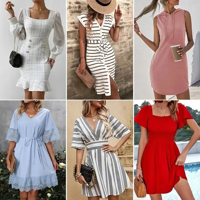 Cut Label Used Clothes For Womens Clothes Dress Stock Swimsuit Bulk