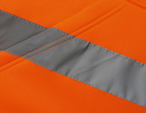 Custom Hi Vis Team Uniform High Visibility long sleeve Shirt and fleece hoodie Safety Shirt Custom L
