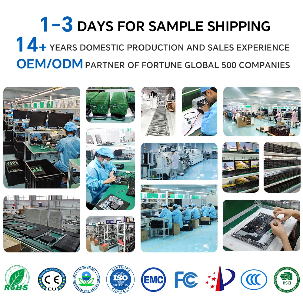 13.3inch Laptop Style Usb c Dock Monitor for samsung huawei Smart Phones and Development Board Change Mobile to Pc