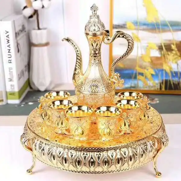 qian hu turkish luxury golden metal