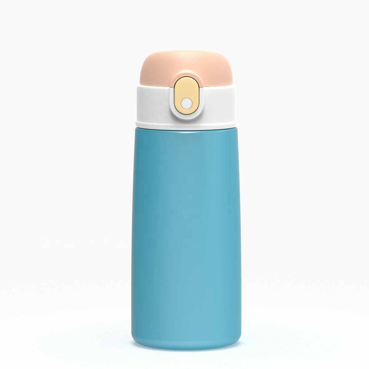 Персонализированная детская бутылка для воды с соломинкой и двойной стенкой с изоляцией