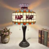 HAP Grid Stained Lamp
