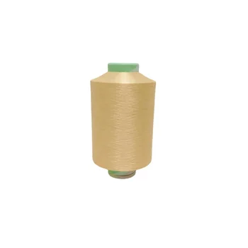 Similar to the copper antibacterial fiber of Cappron Yellow copper antibacterial polyester DTY yarn