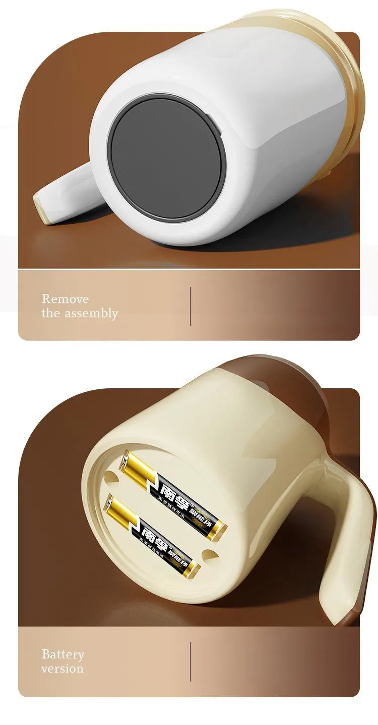 High Quality Wholesale Coffee Tumbler Stainless Steel Tumbler Automatic Mixing Mug Insulated Mug Self Stirring With Handle