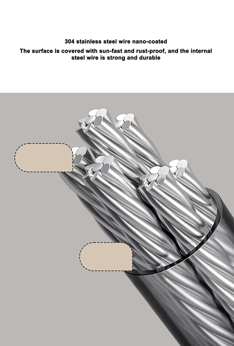 Wholesale Price Stainless Steel Retractable Home Outdoor Metal