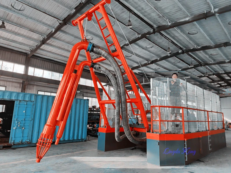 Small Dredgers Ship Digging Sand Dredger Machine